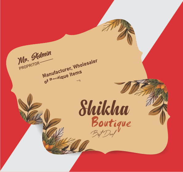 Interior Shop Visiting Card